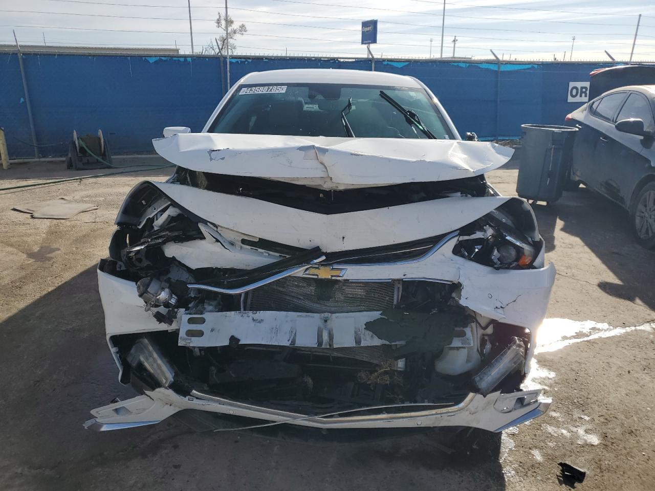 2017 Chevrolet Malibu VIN 1G1ZE5ST5HF109231 Copart auction photo, front end damage thumbnail 5