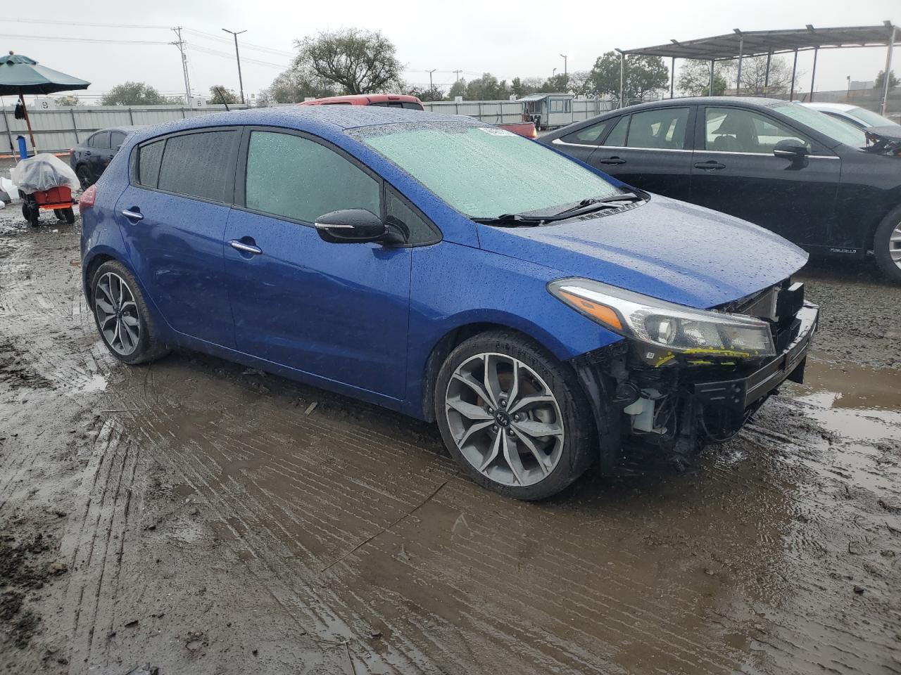 2017 KIA Forte VIN 3KPFN5A32HE059118 Copart auction photo, front end damage thumbnail 4