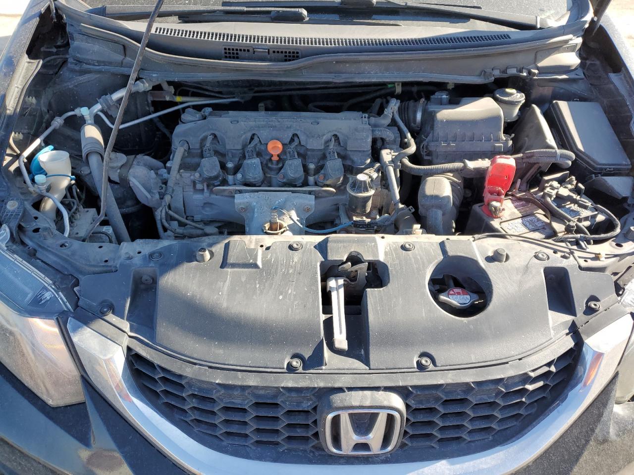 2014 Honda Civic VIN 2HGFB2F54EH517227 Copart auction photo, front end / side damage thumbnail 12