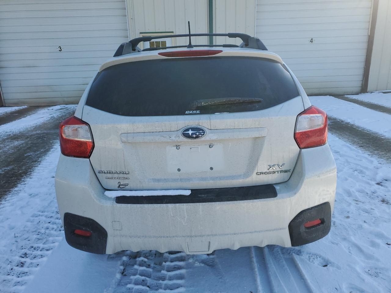 2014 Subaru XV VIN JF2GPACC1E8303160 Copart auction photo, burn damage thumbnail 6