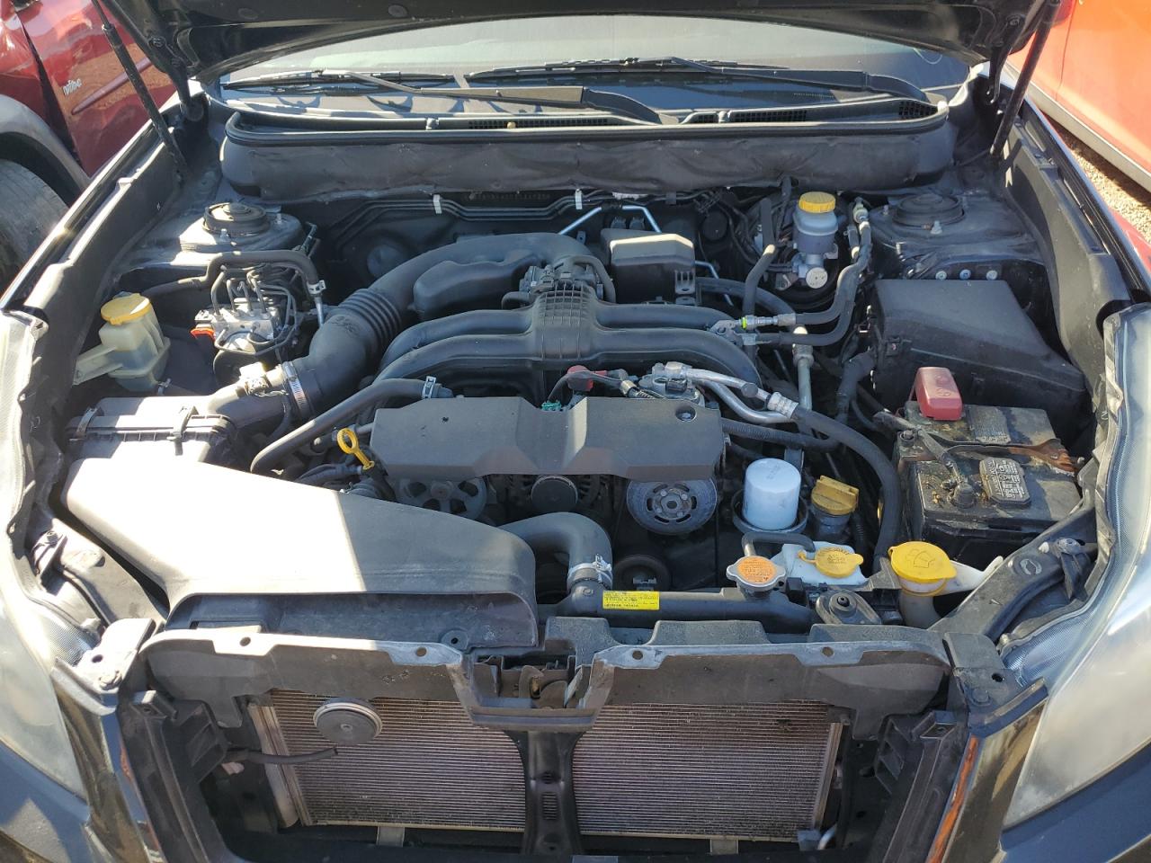 2013 Subaru Legacy VIN 4S3BMBA60D3026923 Copart auction photo, rear end / front end damage thumbnail 11
