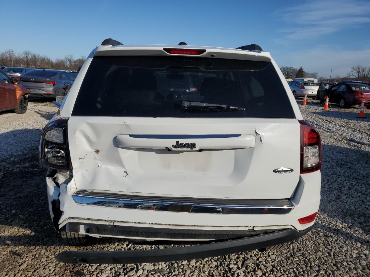 2014 Jeep Compass VIN 1C4NJCEA6ED679438 Copart auction photo, mechanical / rear end damage thumbnail 6