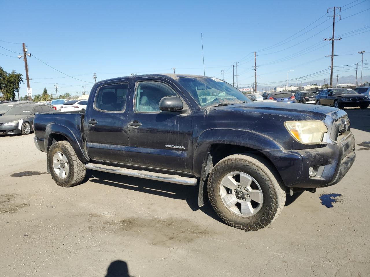 2013 Toyota Tacoma VIN 3TMJU4GN2DM151202 Copart auction photo, rear end / front end damage thumbnail 4