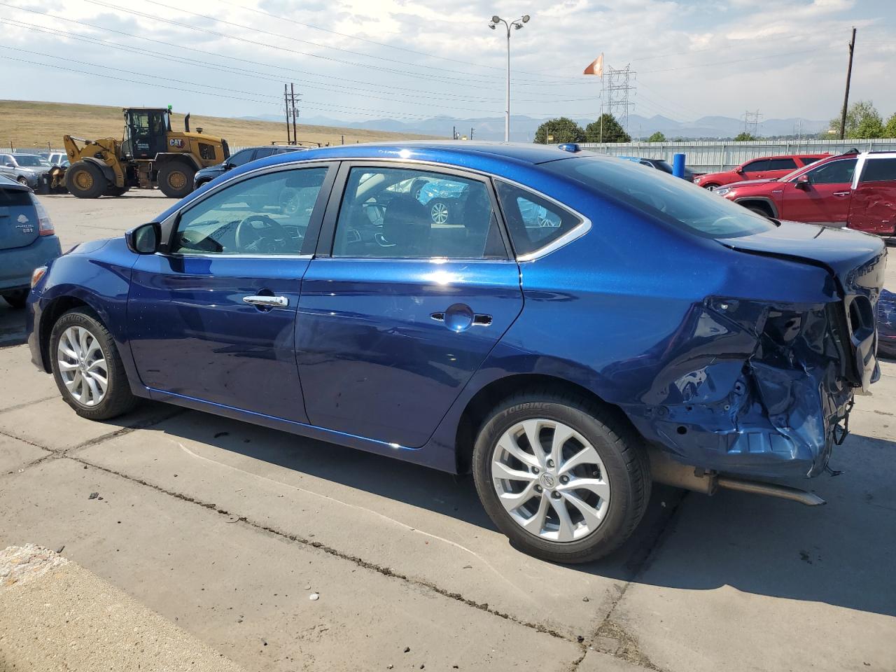 2019 Nissan Sentra VIN 3N1AB7AP8KY247314 Copart auction photo, rear end damage thumbnail 2