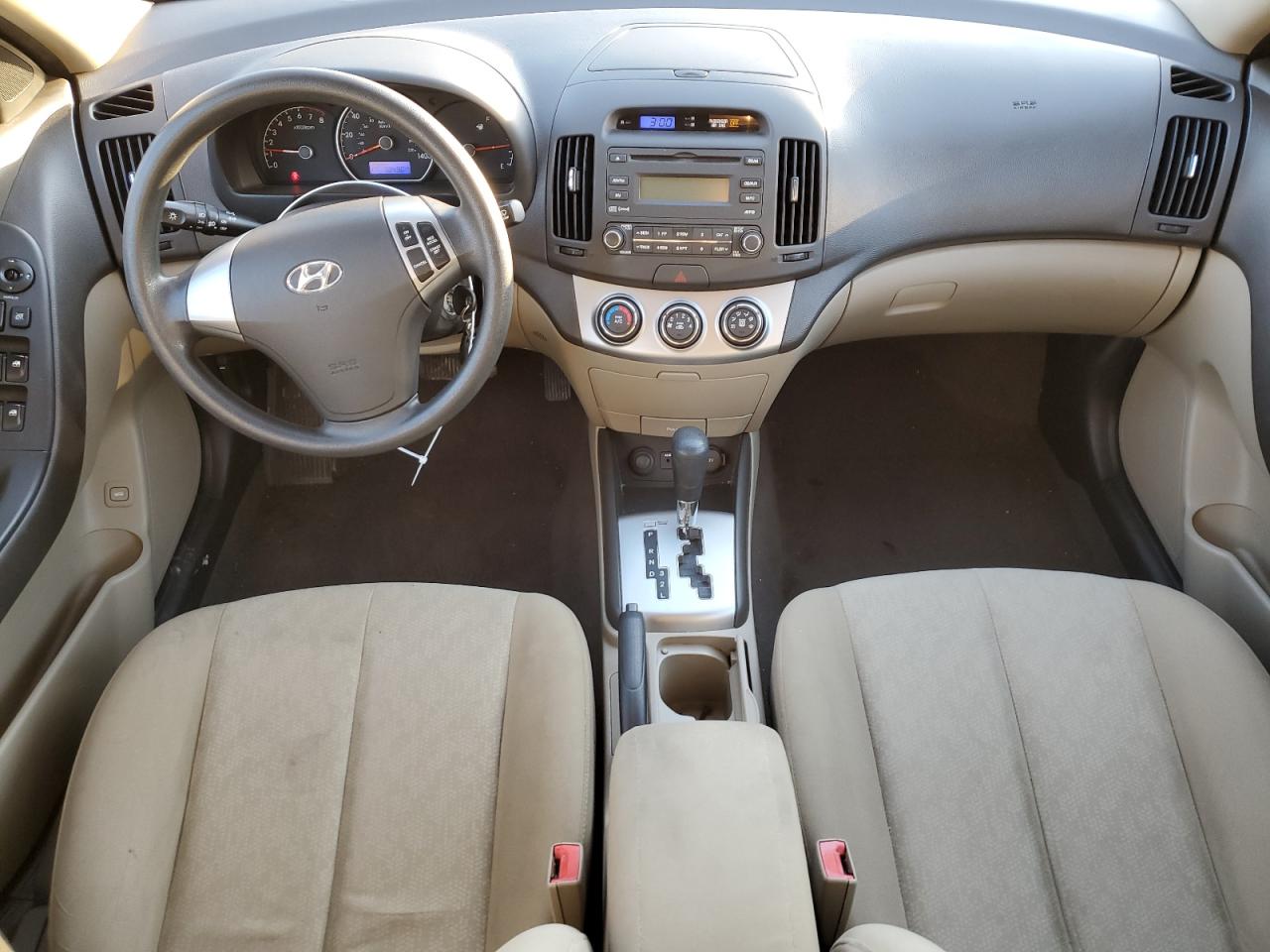 2010 Hyundai Elantra VIN KMHDU4AD7AU973879 Copart auction photo, front end damage thumbnail 8