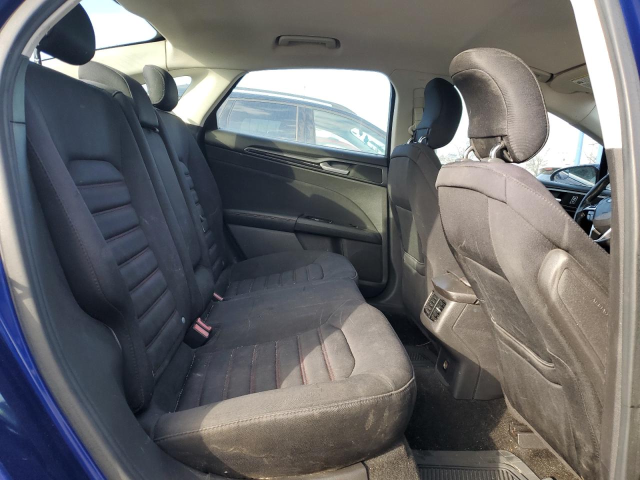 2013 Ford Fusion VIN 3FA6P0HR2DR316603 Copart auction photo, front end / side damage thumbnail 10