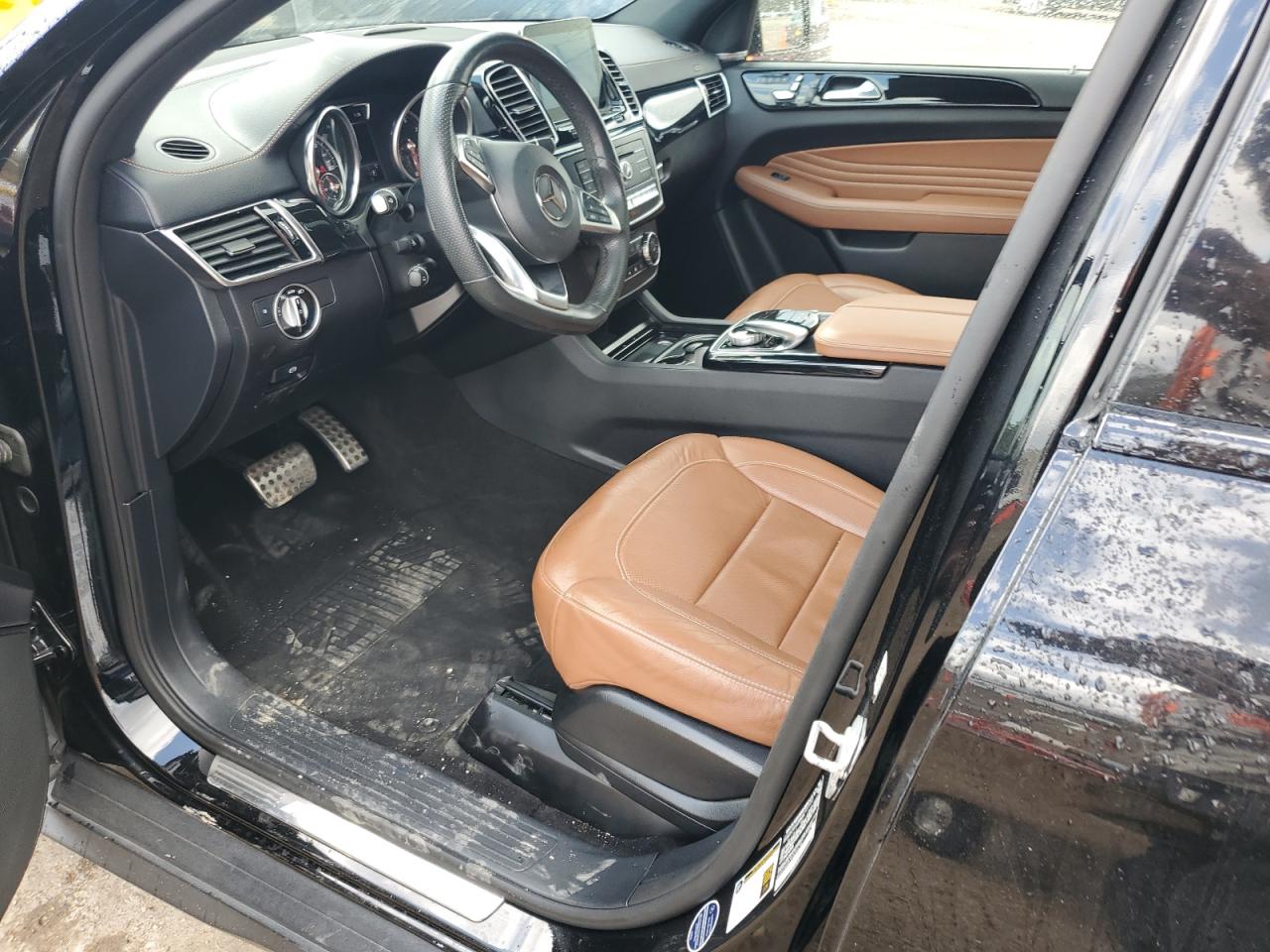 2017 Mercedes-Benz GLE VIN 4JGED6EB7HA066747 Copart auction photo, water/flood damage thumbnail 7
