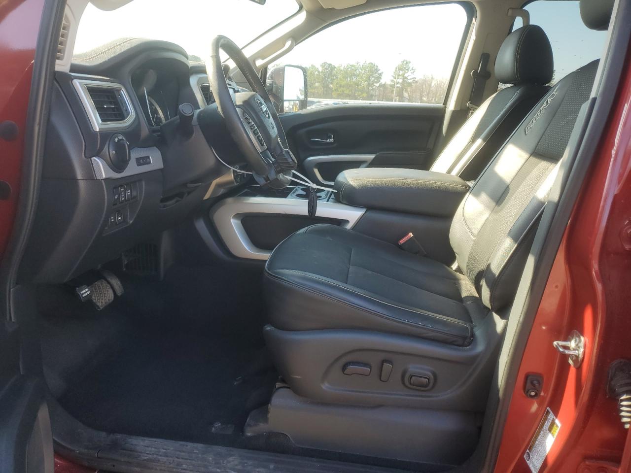 2017 Nissan Titan VIN 1N6BA1F47HN563998 Copart auction photo, front end damage thumbnail 7