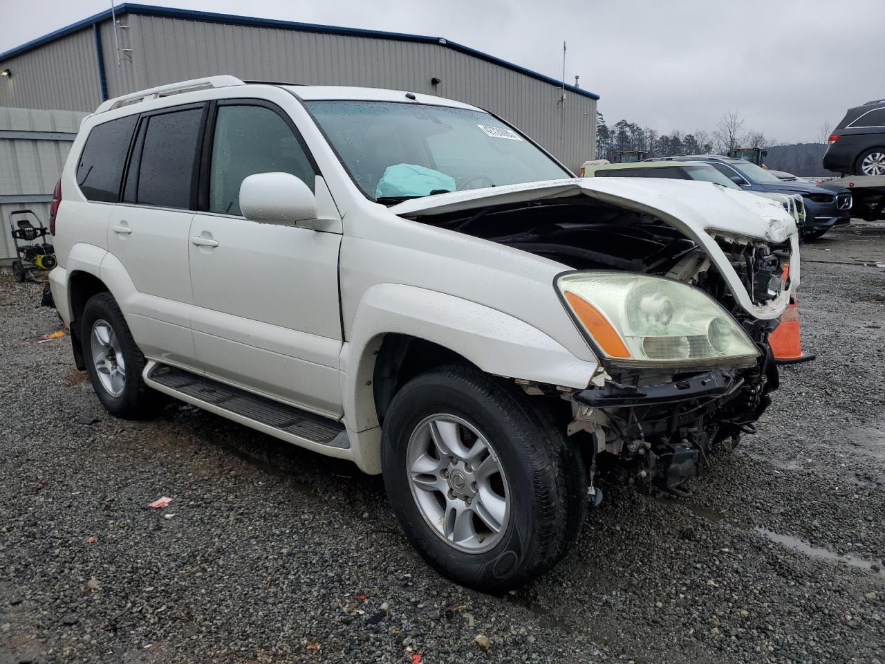 2004 Lexus GX VIN JTJBT20X340066005 Copart auction photo, front end damage thumbnail 4