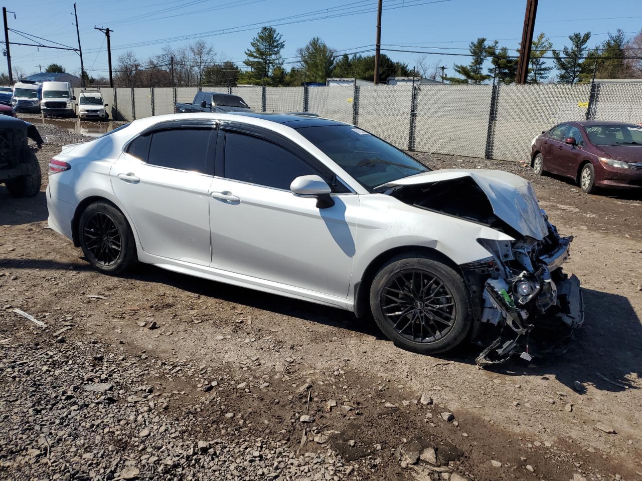 2023 Toyota Camry VIN 4T1K61BK5PU093320 Copart auction photo, front end / side damage thumbnail 4