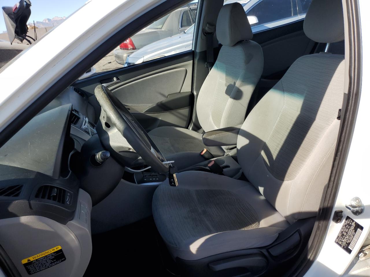 2016 Hyundai Accent VIN KMHCT4AE1GU026904 Copart auction photo, front end / rear end damage thumbnail 7