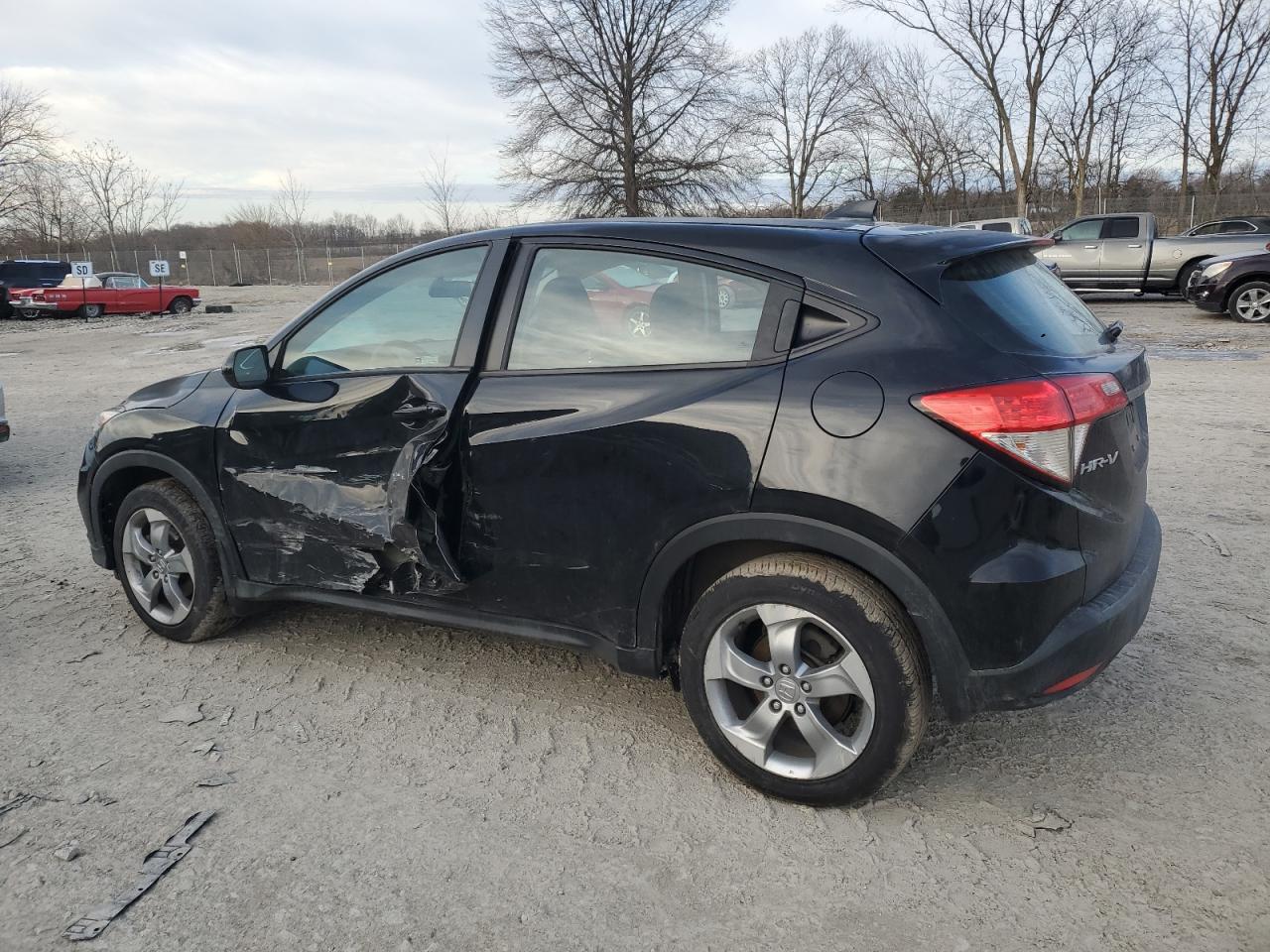 2019 Honda HR-V VIN 3CZRU6H35KG710596 Copart auction photo, side / minor dent/scratches damage thumbnail 2