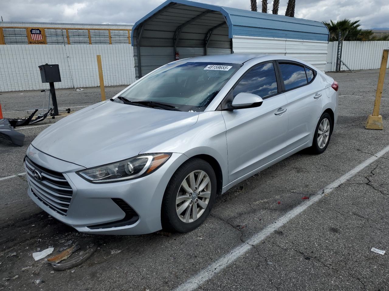 2017 Hyundai Elantra VIN KMHD74LF0HU084132