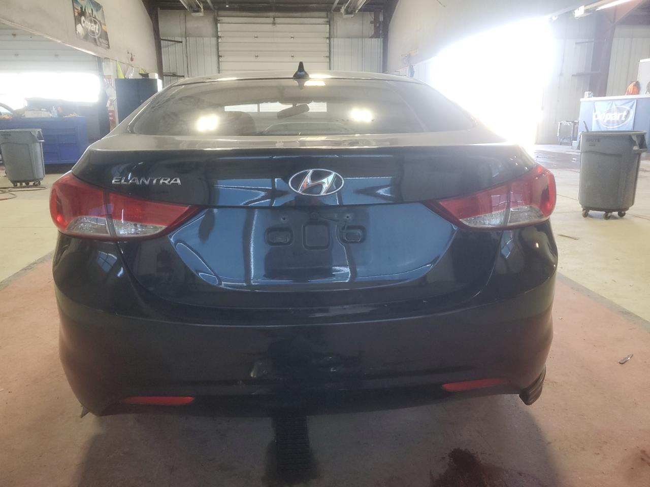 2013 Hyundai Elantra VIN 5NPDH4AE9DH398569 Copart auction photo, front end damage thumbnail 6