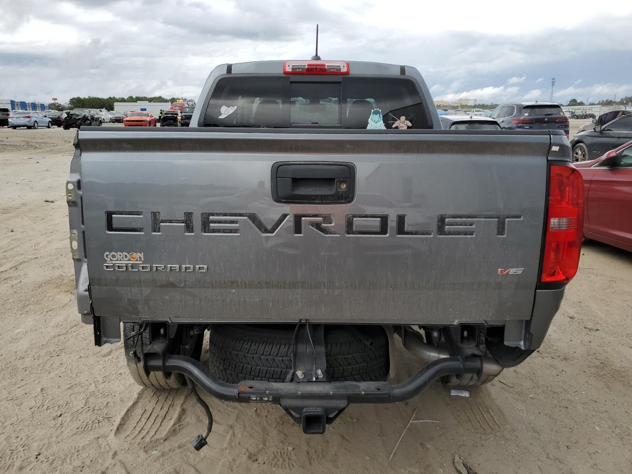2022 Chevrolet Colorado VIN 1GCGSCEN0N1123569 Copart auction photo, rear end / side damage thumbnail 6