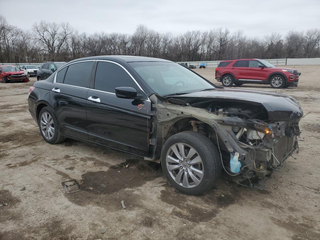 2012 Honda Accord VIN 1HGCP3F83CA042265 Copart auction photo, front end / minor dent/scratches damage thumbnail 4