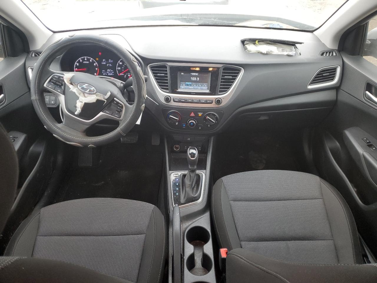 2018 Hyundai Accent VIN 3KPC24A3XJE017078 Copart auction photo, front end damage thumbnail 8