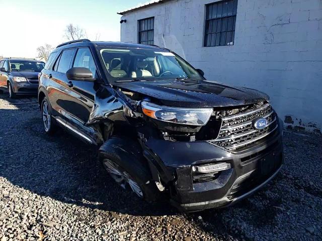 2022 Ford Explorer VIN 1FMSK8DHXNGC37543 Copart auction photo, front end / side damage thumbnail 14