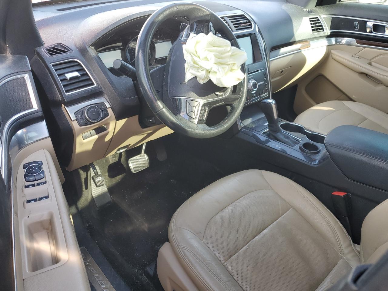 2017 Ford Explorer VIN 1FM5K7F83HGE22266 Copart auction photo, front end damage thumbnail 8