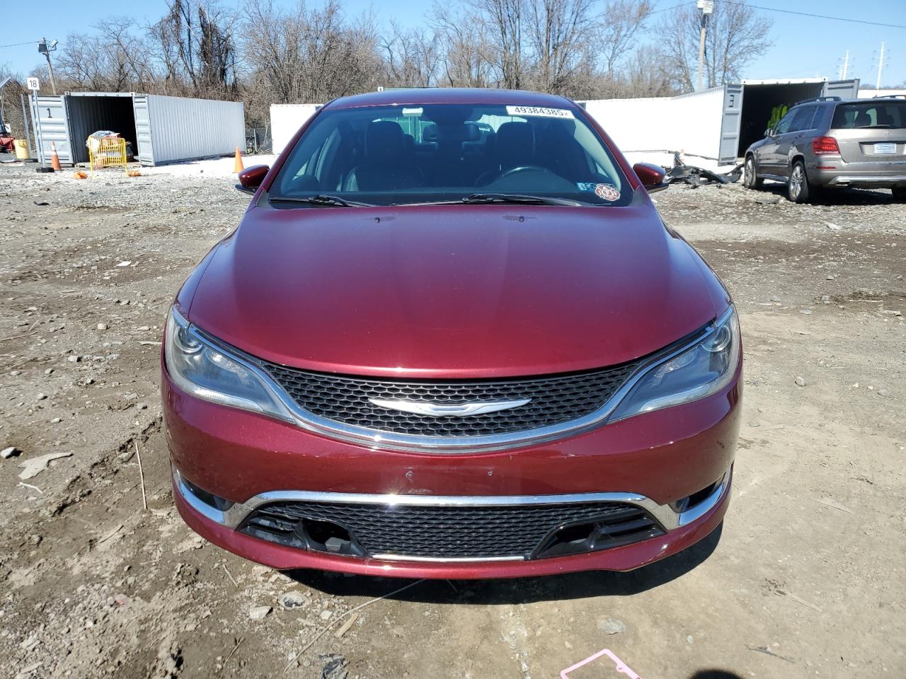 2016 Chrysler 200 VIN 1C3CCCCG2GN135402 Copart auction photo, side damage thumbnail 5