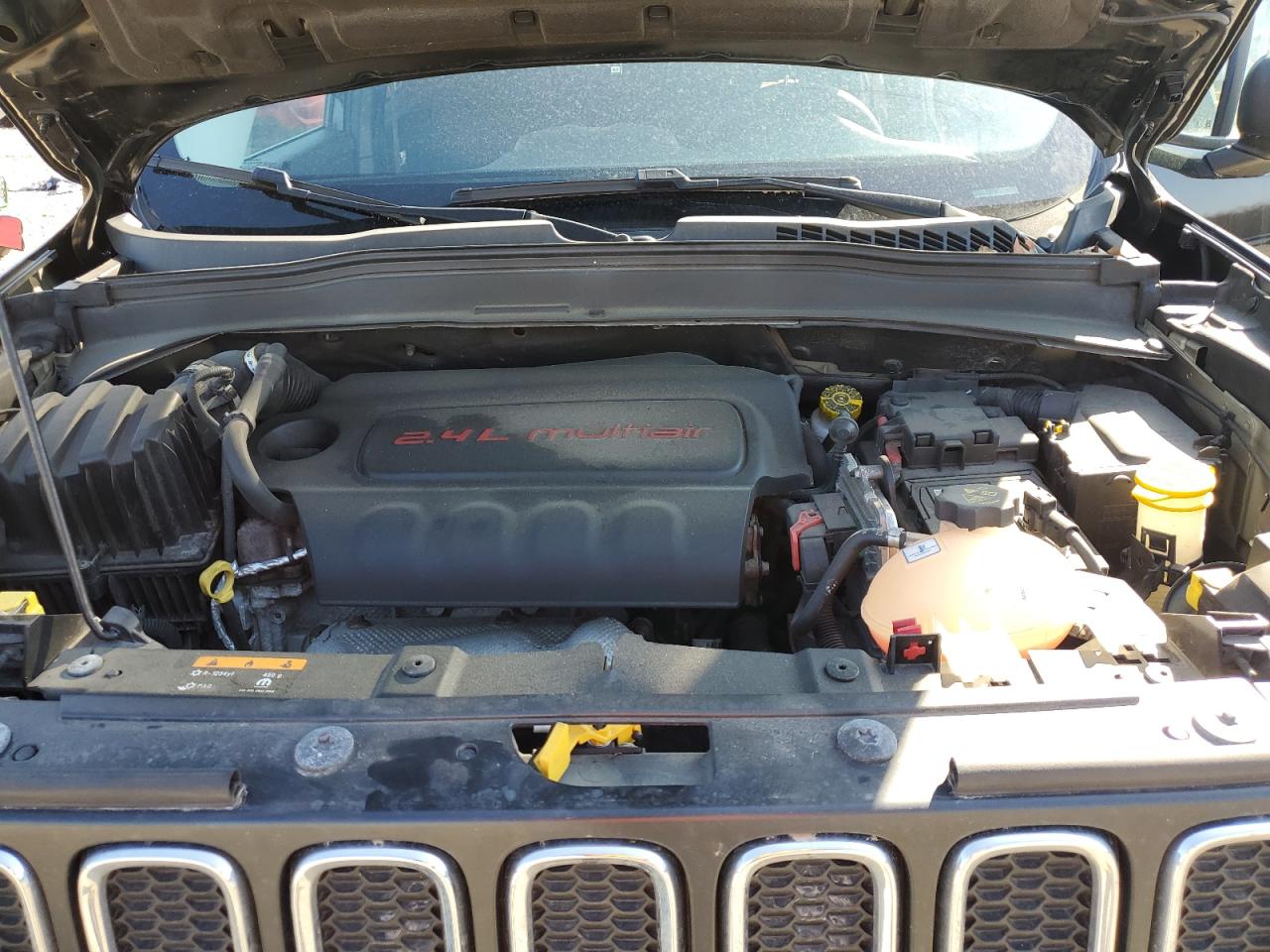 2017 Jeep Renegade VIN ZACCJAABXHPF43247 Copart auction photo, front end damage thumbnail 14