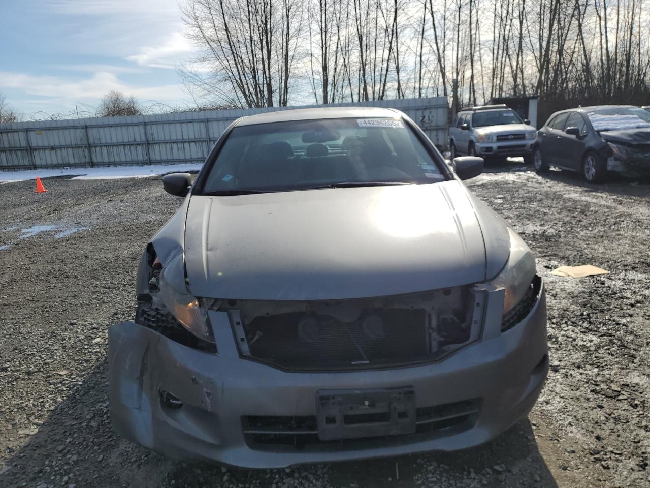 2009 Honda Accord VIN 1HGCP368X9A022135 Copart auction photo, rear end / front end damage thumbnail 5