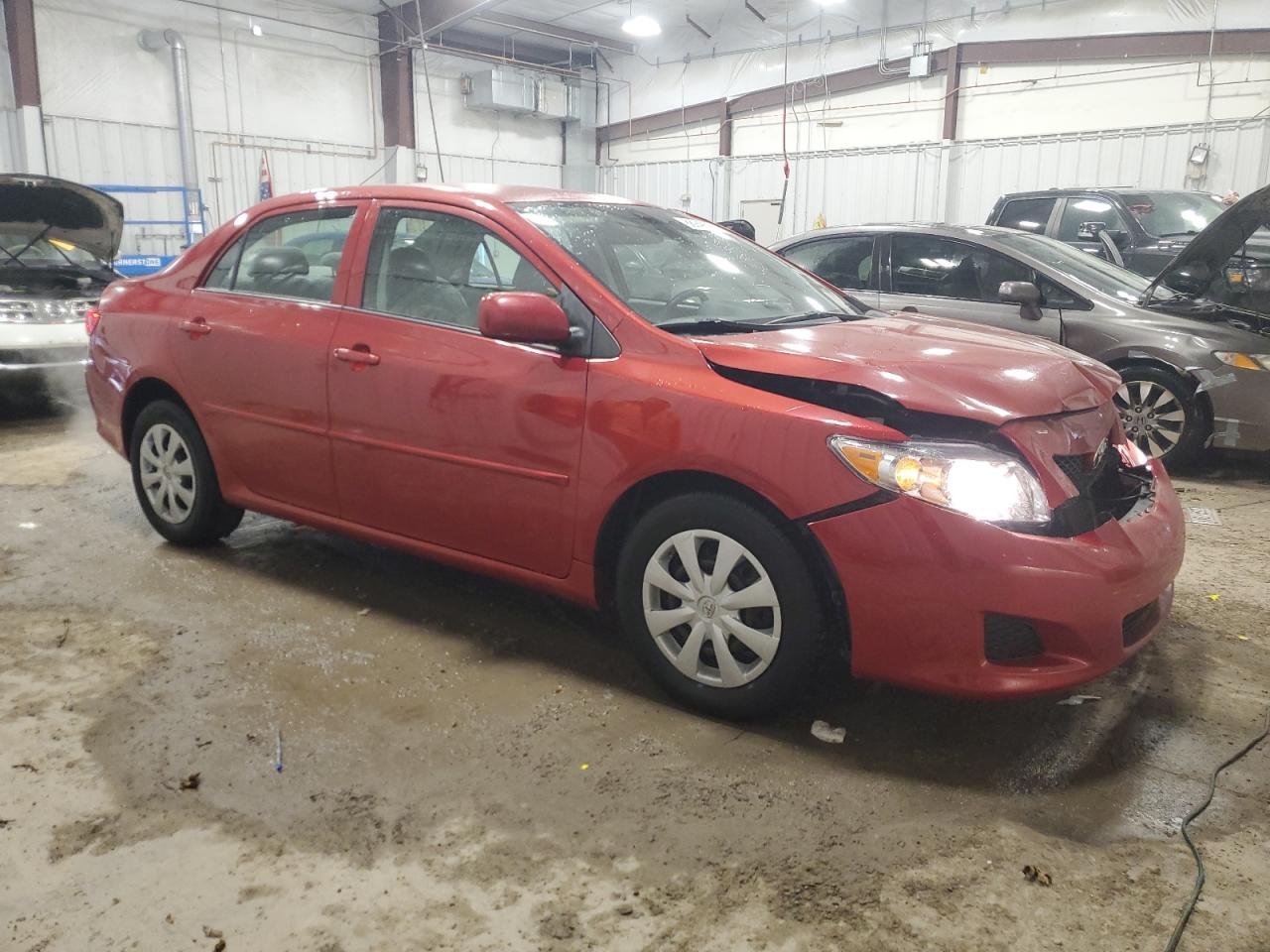 2009 Toyota Corolla VIN JTDBL40E999065330 Copart auction photo, front end damage thumbnail 4