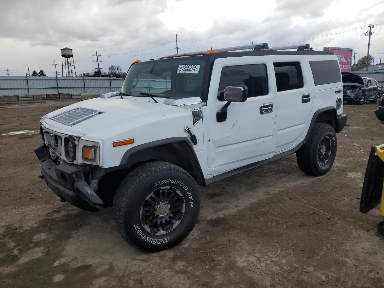 2003 Hummer H2 VIN 5GRGN23U63H106158