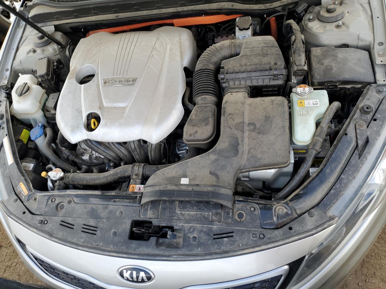 2013 KIA Optima VIN KNAGM4AD5D5053486 Copart auction photo, front end damage thumbnail 11