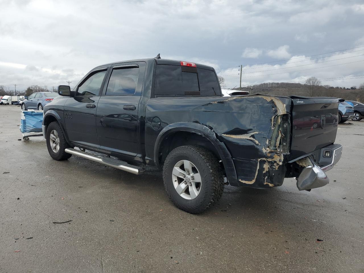 2015 RAM 1500 VIN 1C6RR7LG1FS684091 Copart auction photo, rear end damage thumbnail 2