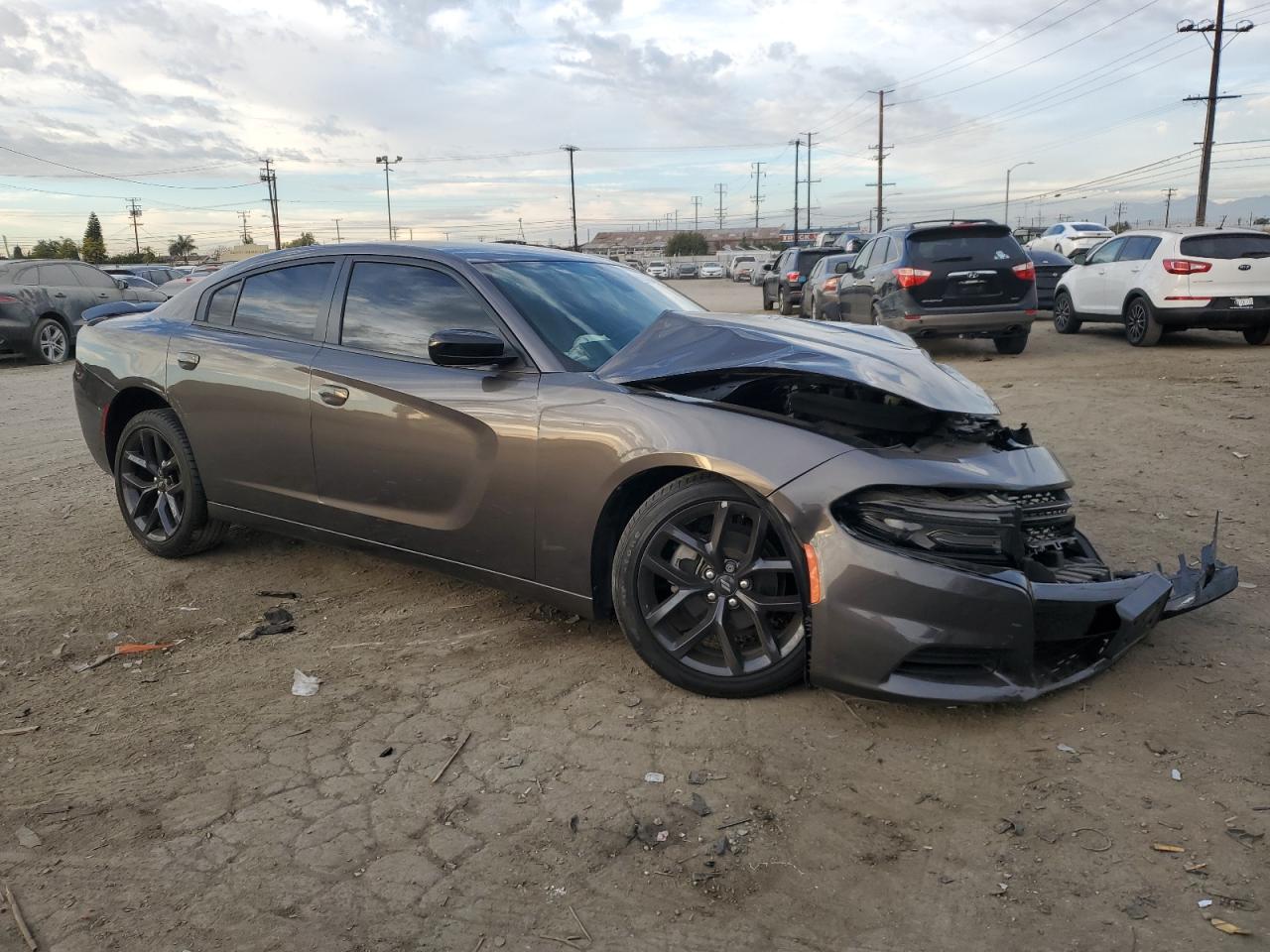2021 Dodge Charger VIN 2C3CDXBG4MH625849 Copart auction photo, front end / rear end damage thumbnail 4