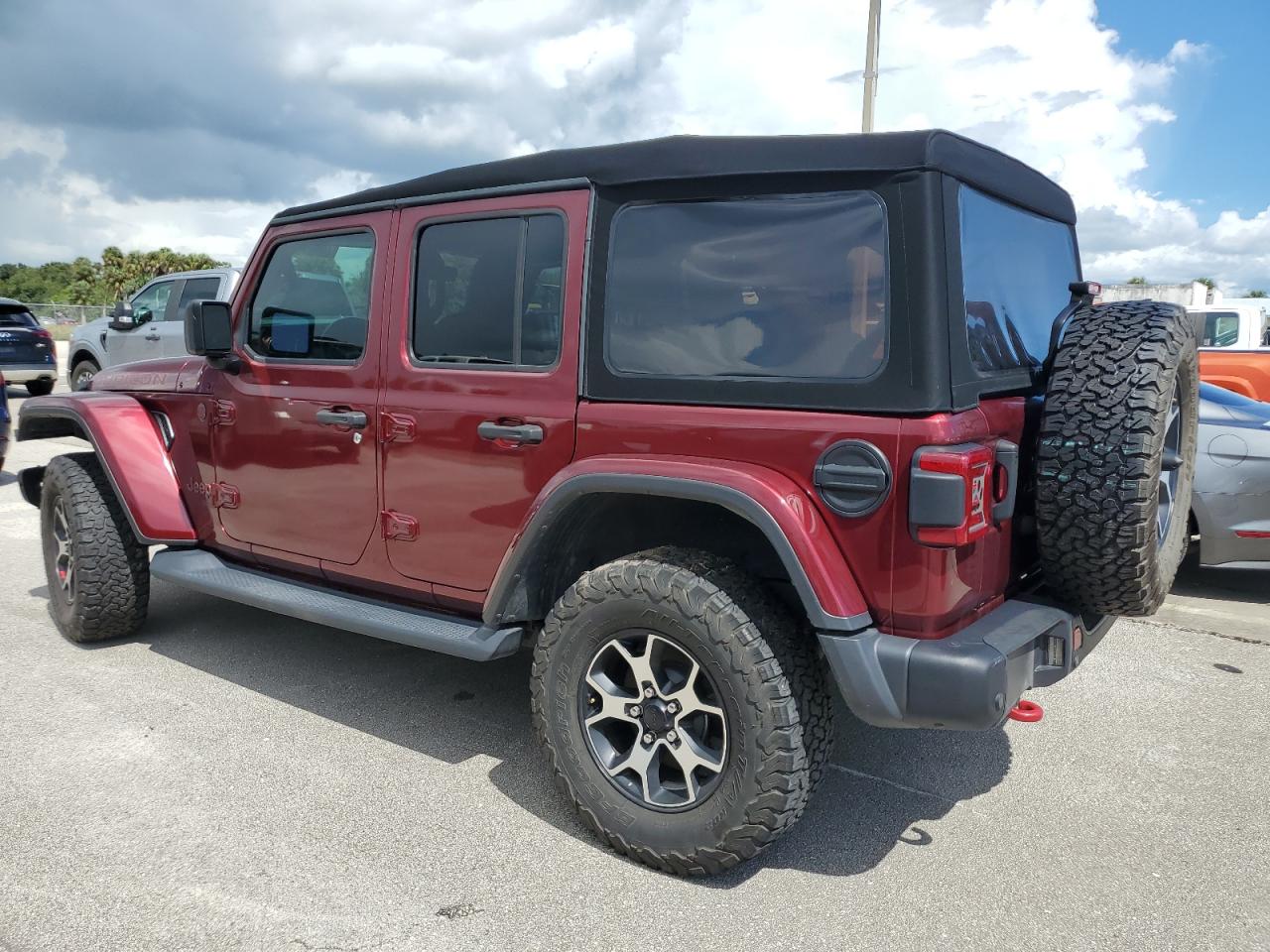 2021 Jeep Wrangler VIN 1C4HJXFG7MW590228 Copart auction photo, water/flood / minor dent/scratches damage thumbnail 2