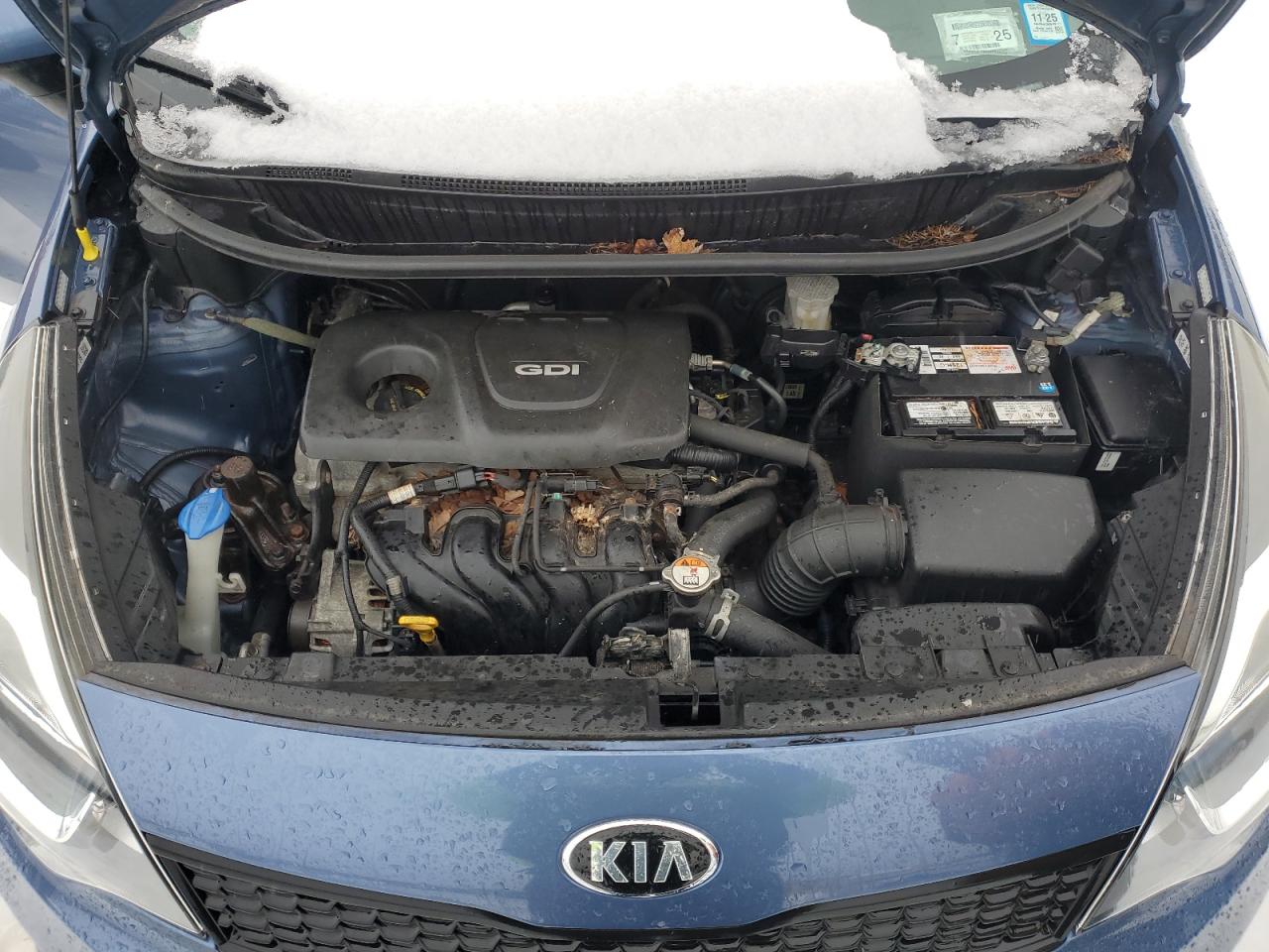 2016 KIA Rio VIN KNADM4A39G6589771 Copart auction photo, rear end / minor dent/scratches damage thumbnail 11