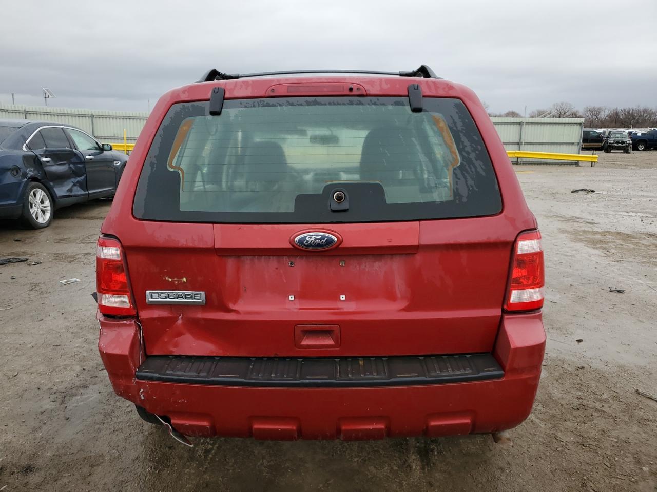 2010 Ford Escape VIN 1FMCU0C78AKA44680 Copart auction photo, all over damage thumbnail 6