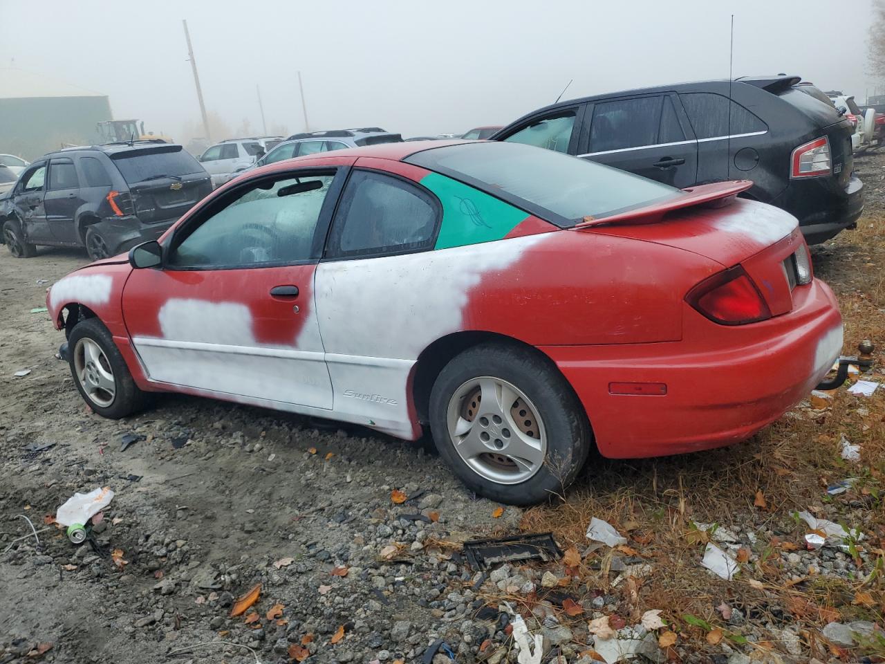 2005 Pontiac Sunfire VIN 3G2JB12FX5S215623 Copart auction photo, front end / minor dent/scratches damage thumbnail 2