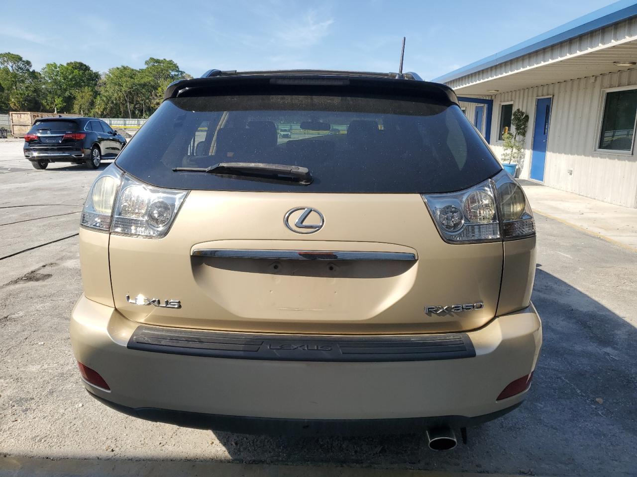 2009 Lexus RX VIN 2T2GK31UX9C059602 Copart auction photo, front end / side damage thumbnail 6
