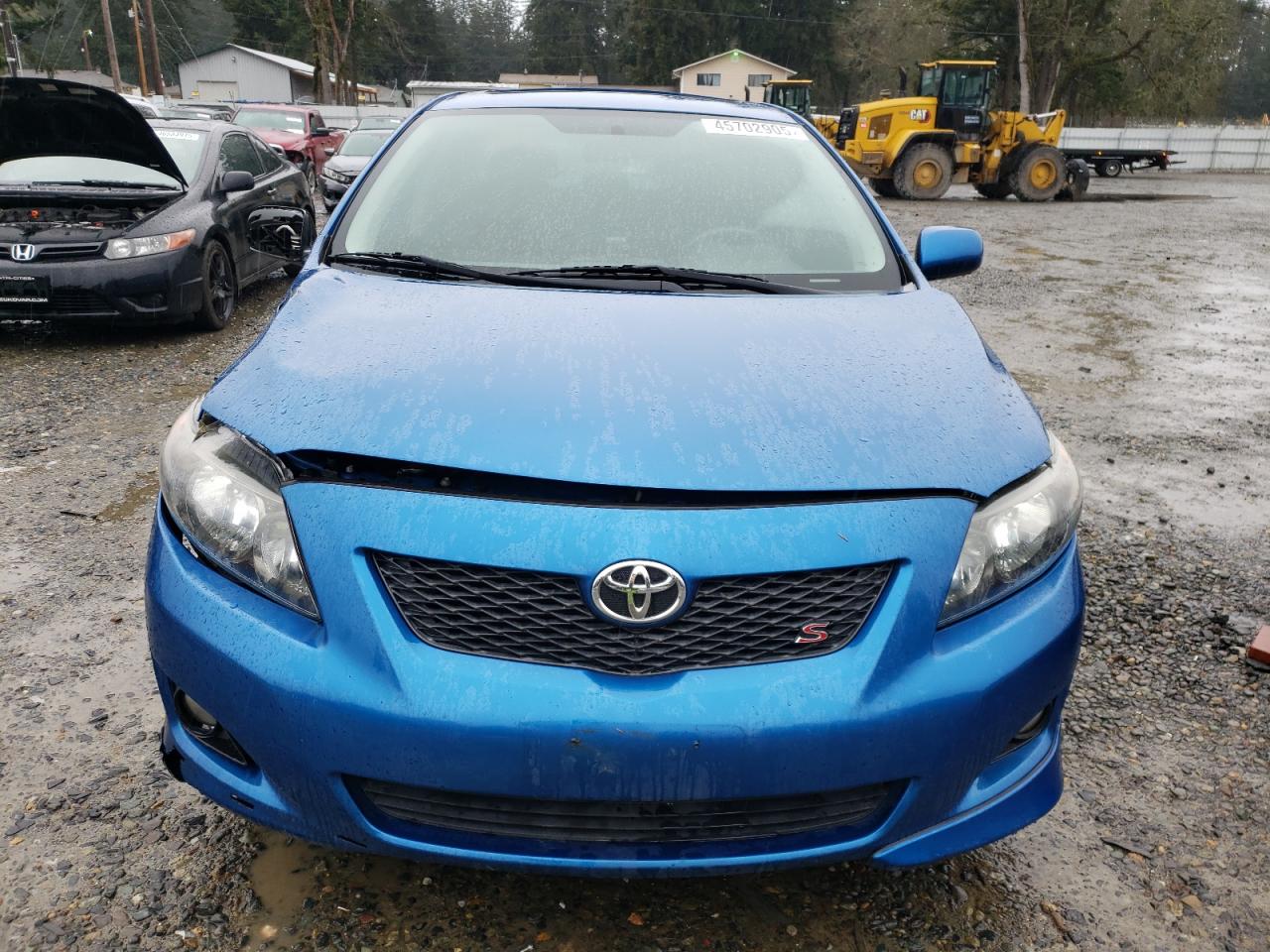 2009 Toyota Corolla VIN 1NXBU40E59Z084558 Copart auction photo, front end damage thumbnail 5