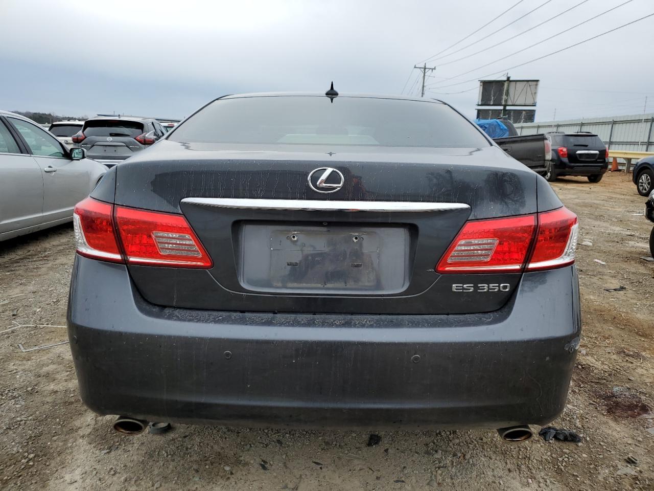 2011 Lexus ES VIN JTHBK1EG1B2419981 Copart auction photo, front end / rear end damage thumbnail 6