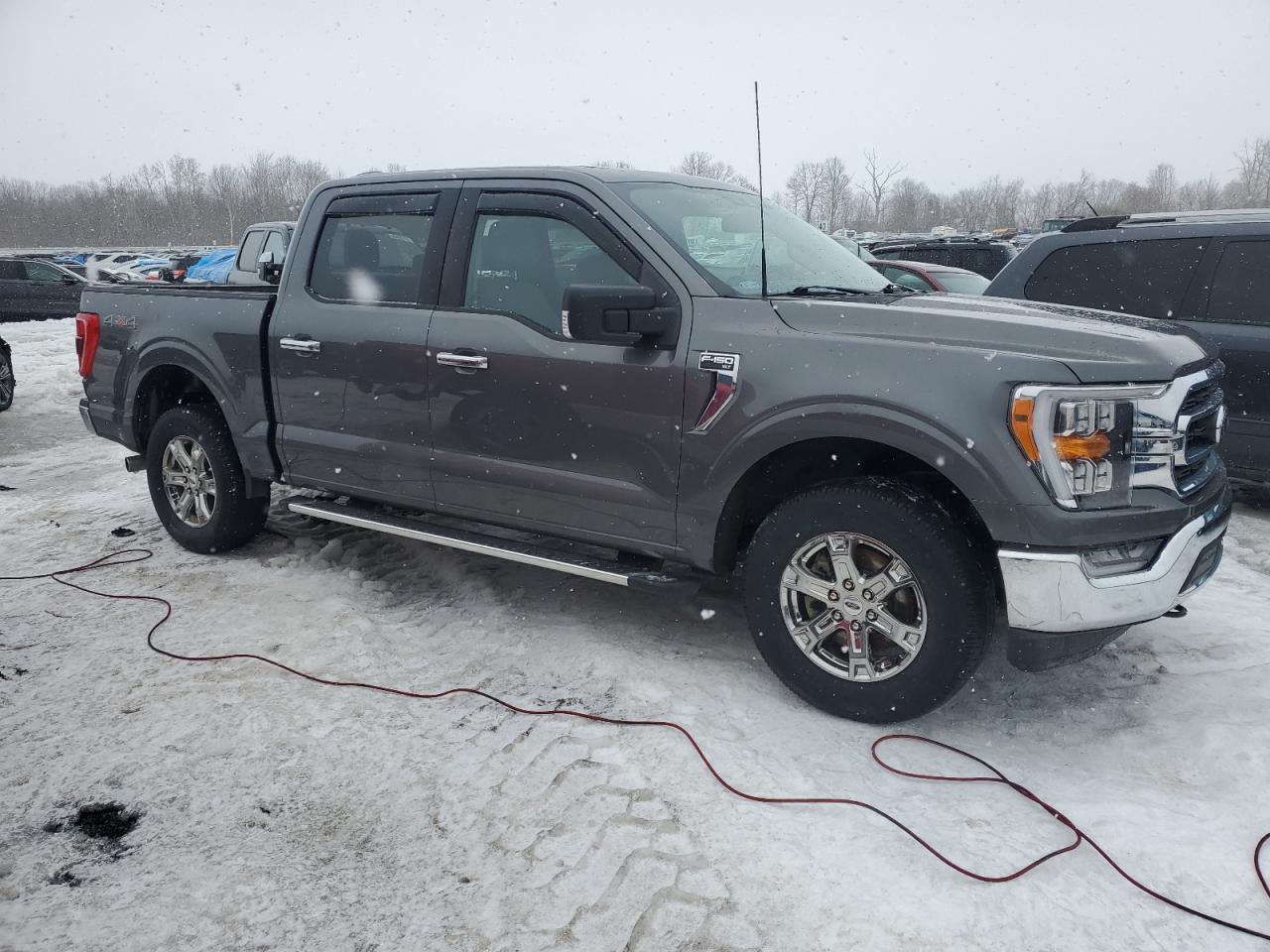 2022 Ford F-150 VIN 1FTEW1EPXNKD54362 Copart auction photo, rear end / minor dent/scratches damage thumbnail 4