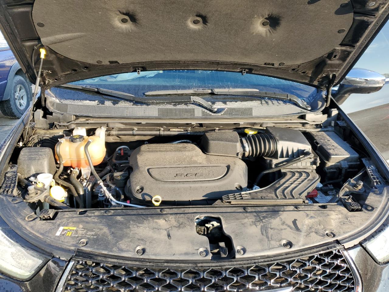 2021 Chrysler Pacifica VIN 2C4RC3GG9MR568035 Copart auction photo, front end damage thumbnail 12