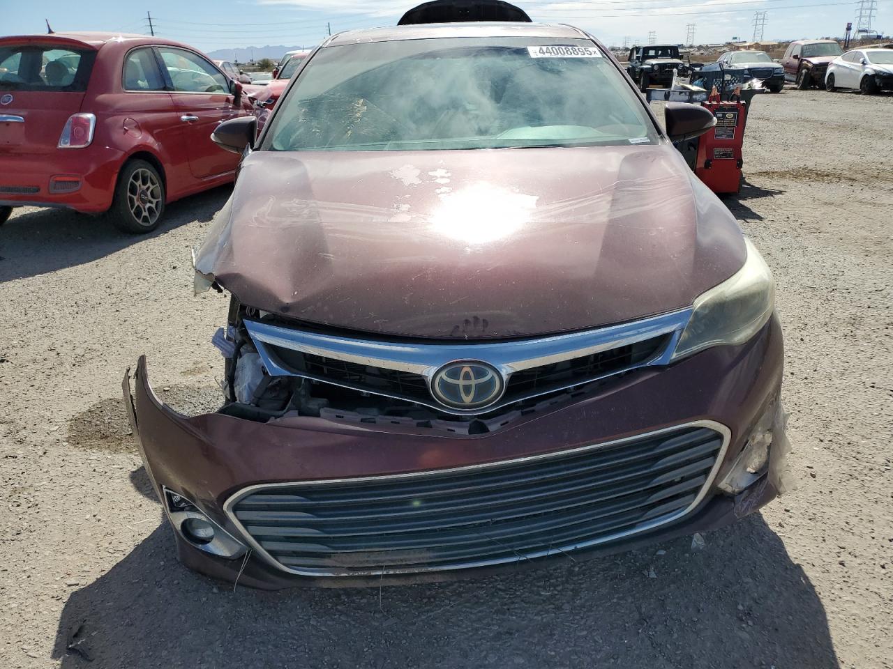 2014 Toyota Avalon VIN 4T1BD1EBXEU026453 Copart auction photo, front end / mechanical damage thumbnail 5