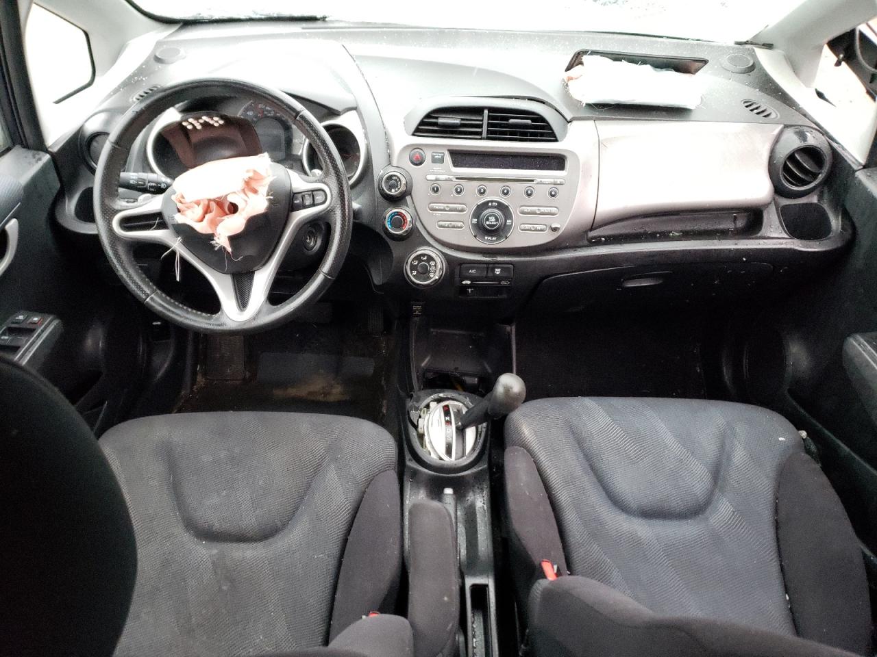 2010 Honda Fit VIN JHMGE8H45AC016943 Copart auction photo, front end / side damage thumbnail 8