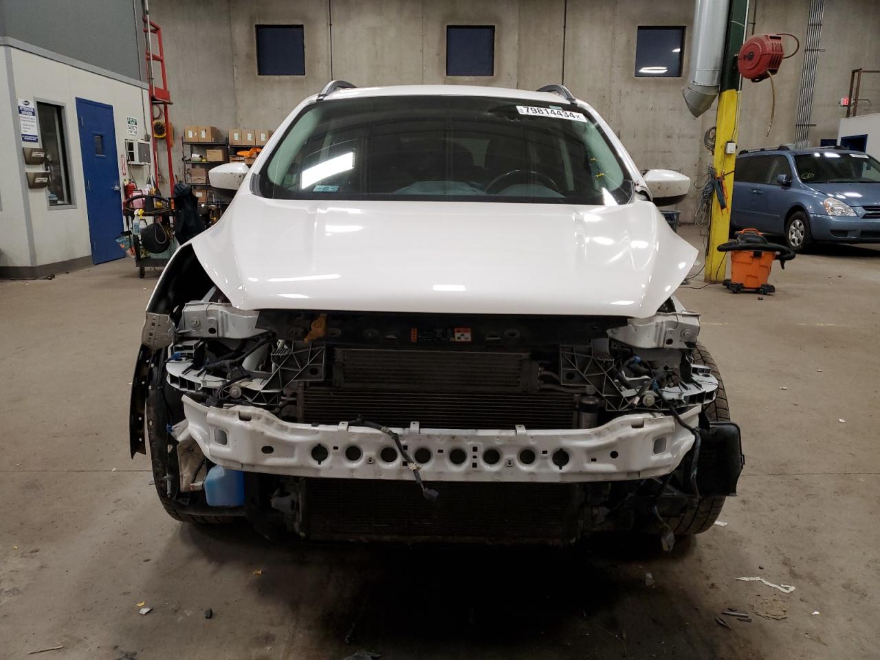 2018 Ford Escape VIN 1FMCU9HDXJUB80297 Copart auction photo, front end damage thumbnail 5