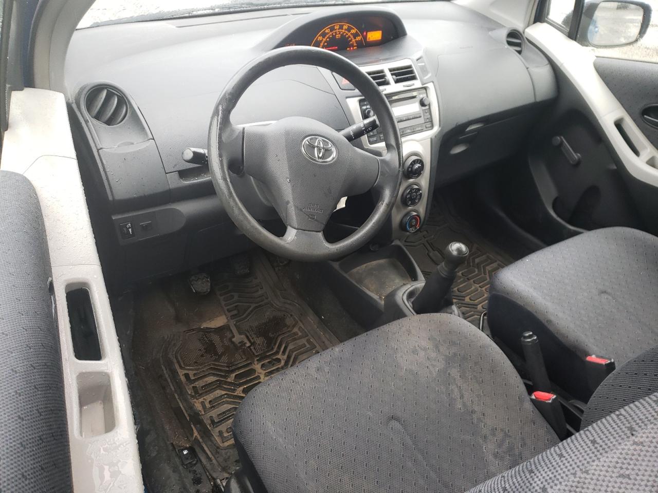 2009 Toyota Yaris VIN JTDJT903495244745 Copart auction photo, rear end / side damage thumbnail 8