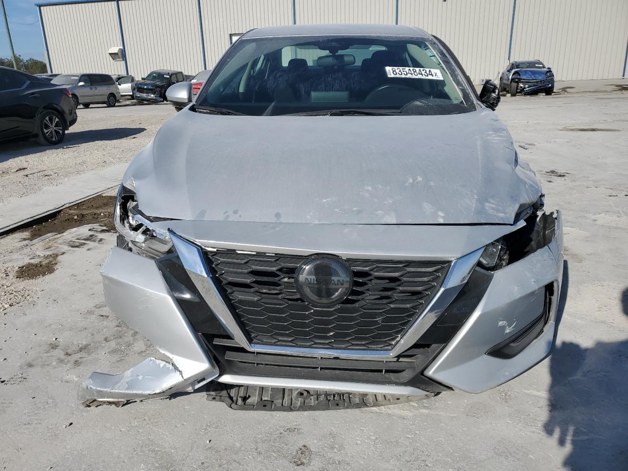 2020 Nissan Sentra VIN 3N1AB8CV4LY256563 Copart auction photo, all over damage thumbnail 5