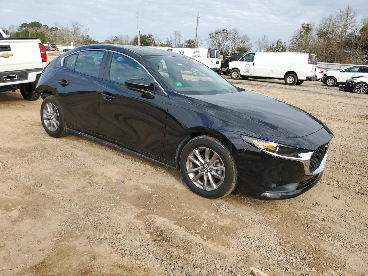 2020 Mazda 3 VIN 3MZBPABL8LM132472 Copart auction photo, rear end damage thumbnail 4