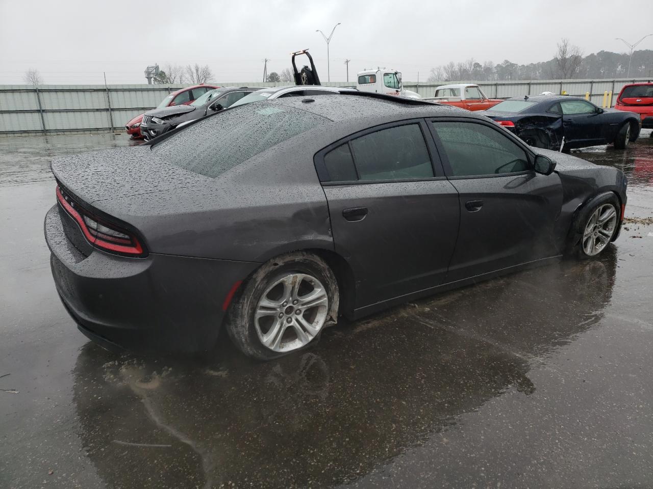 2020 Dodge Charger VIN 2C3CDXBG4LH139766 Copart auction photo, all over / undercarriage damage thumbnail 3