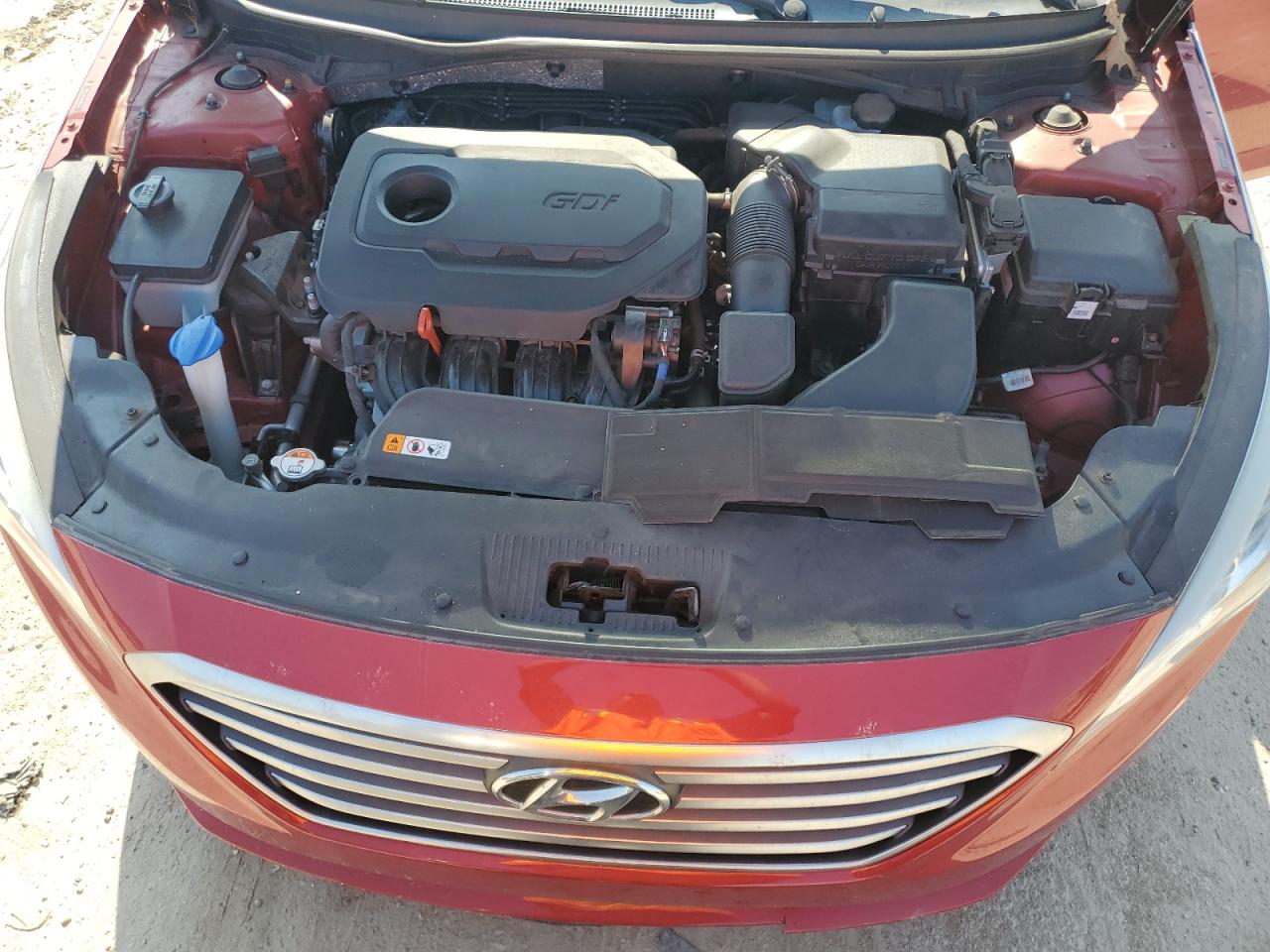 2017 Hyundai Sonata VIN 5NPE24AFXHH588210 Copart auction photo, side damage thumbnail 12