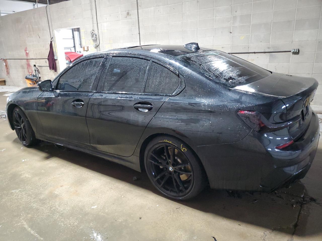 2021 BMW 3er VIN 3MW5R7J05M8B69412 Copart auction photo, front end damage thumbnail 2