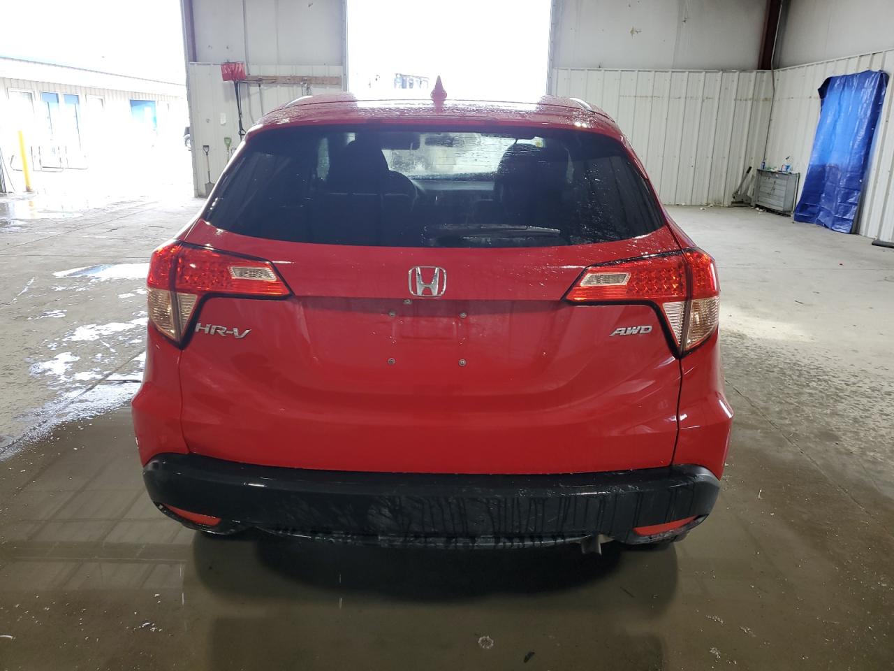 2017 Honda HR-V VIN 3CZRU6H58HM721023 Copart auction photo, front end damage thumbnail 6